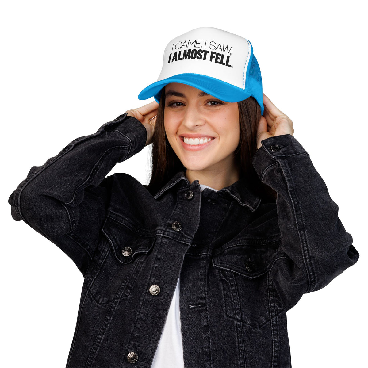 I Came, I Saw, I Almost Fell Trucker Hat