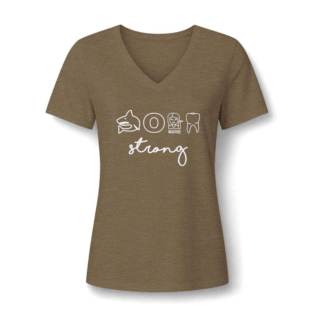 CMT Strong Women’s Soft  V-Neck Tee