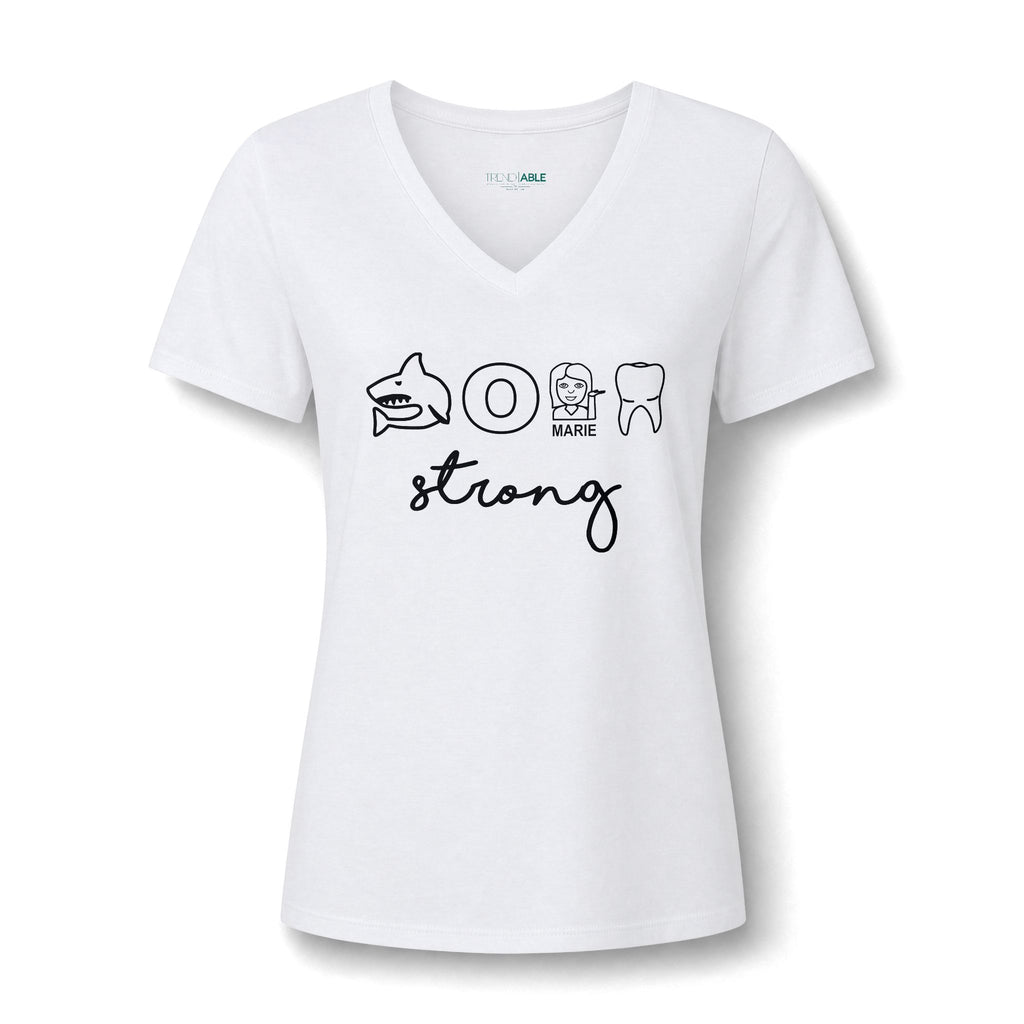 CMT Strong™ Women’s Relaxed V-Neck Tee