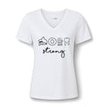 CMT Strong™ Women’s Relaxed V-Neck Tee
