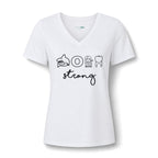 CMT Strong™ Women’s Relaxed V-Neck Tee
