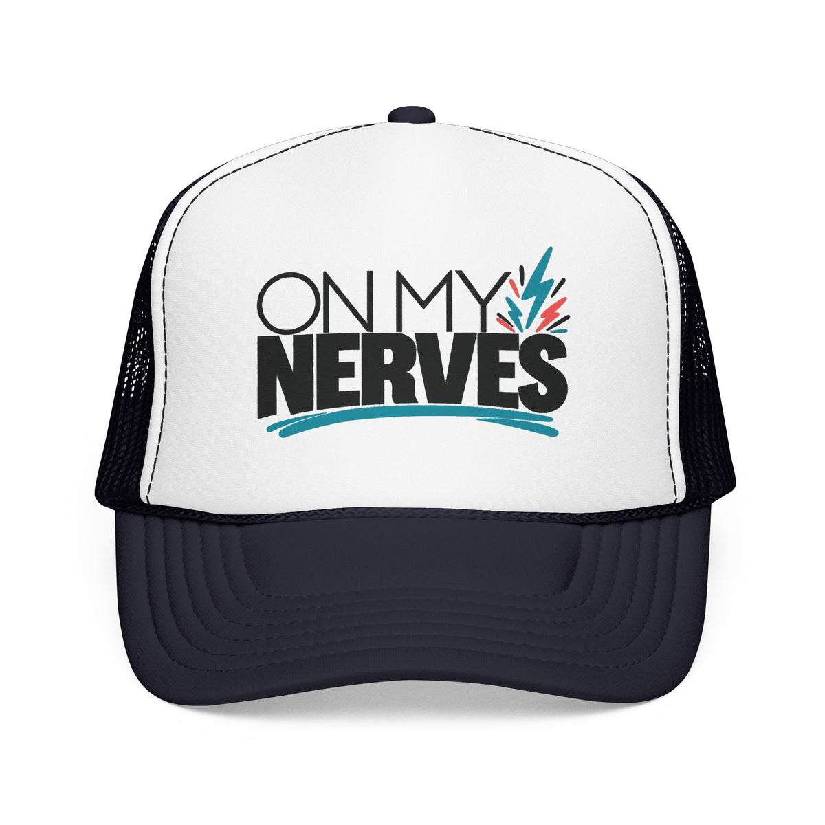 On My Nerves Retro Trucker Hat