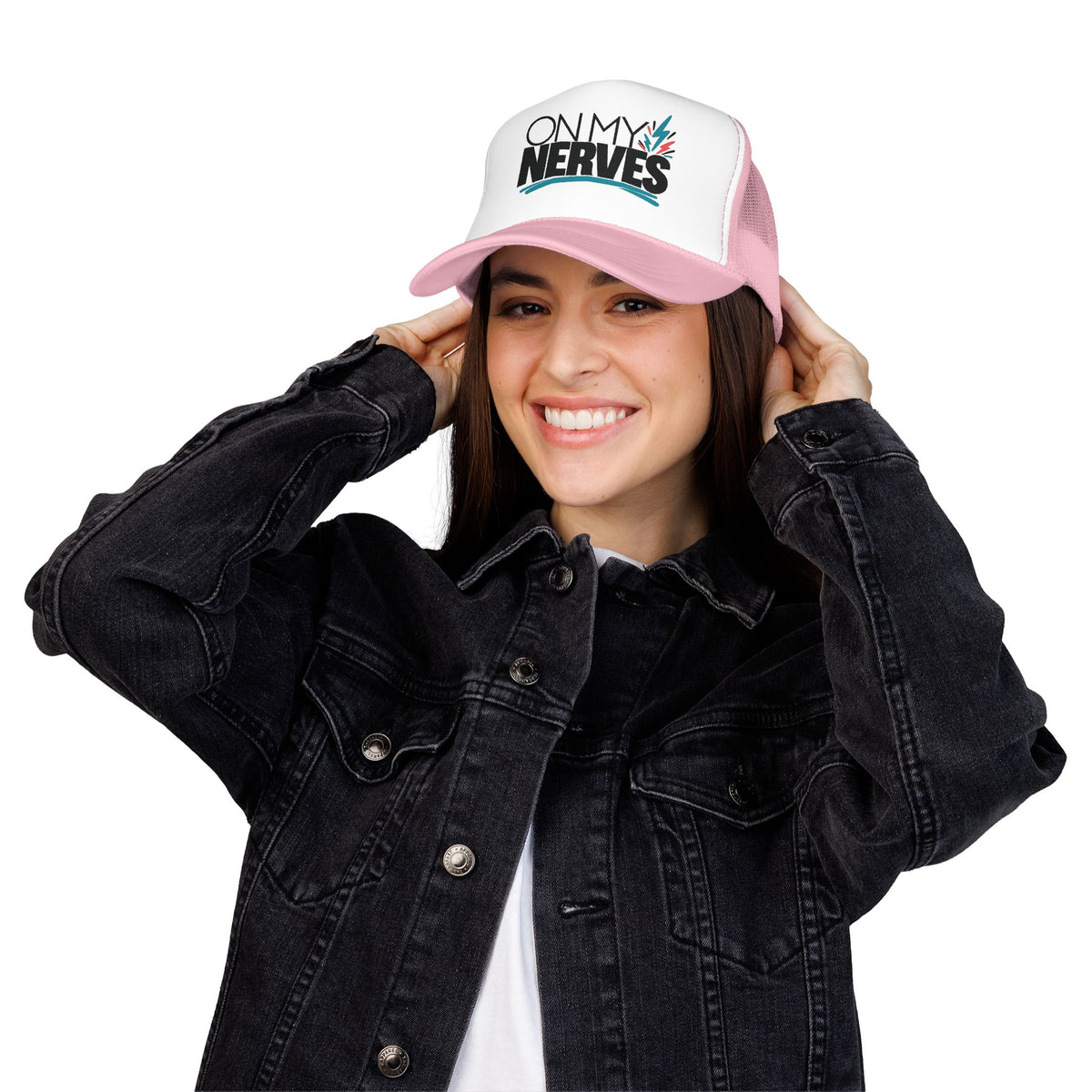 On My Nerves Retro Trucker Hat