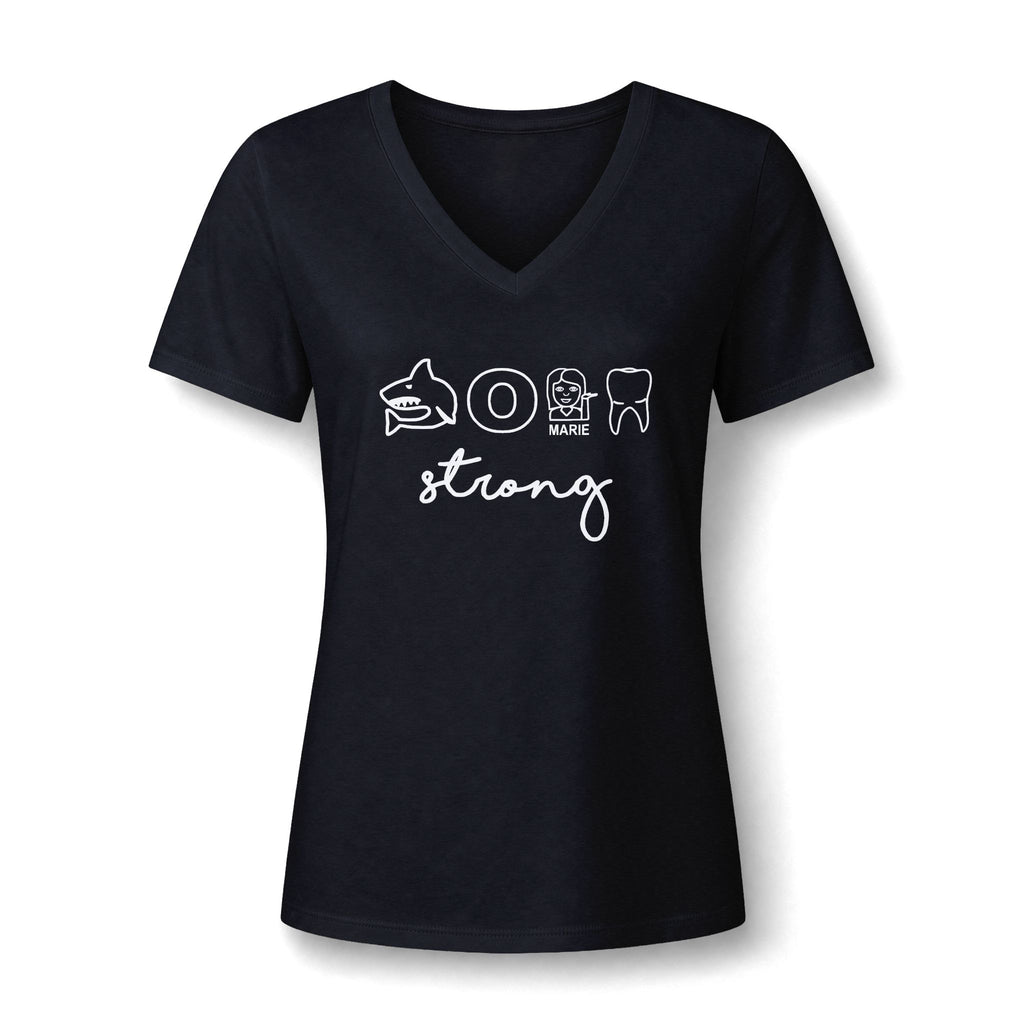 CMT Strong Women’s Soft  V-Neck Tee
