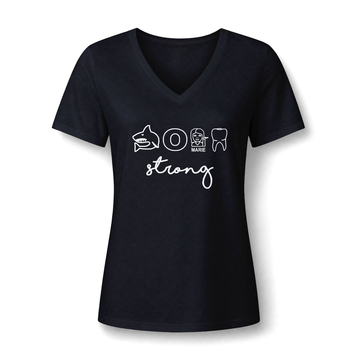 CMT Strong Women’s Soft  V-Neck Tee