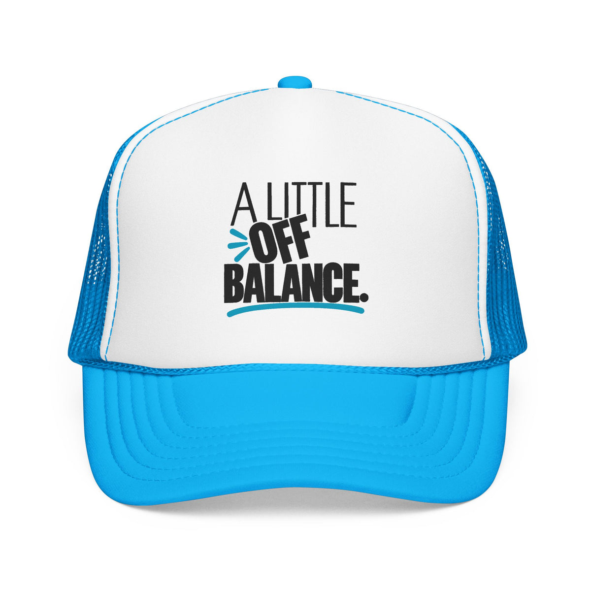 A Little Off Balance Retro Trucker Hat