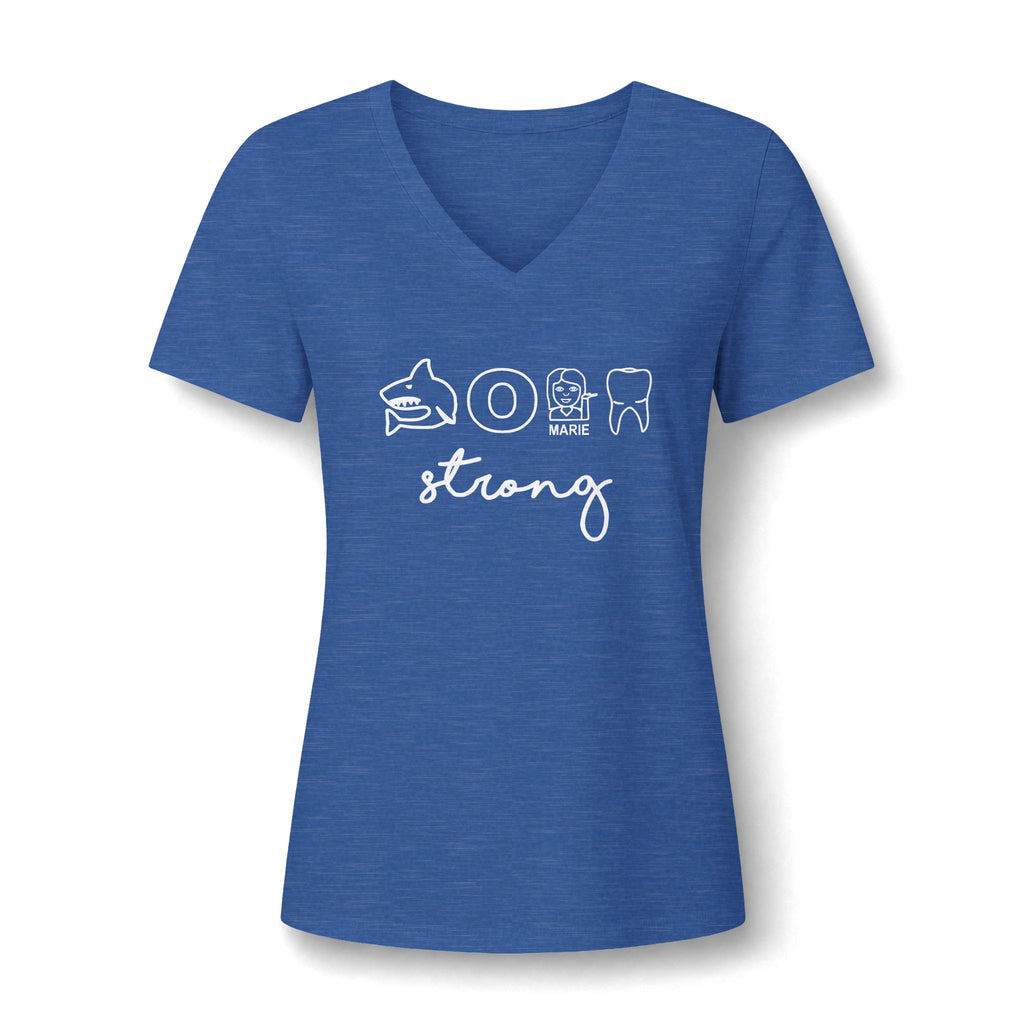 CMT Strong Women’s Soft  V-Neck Tee