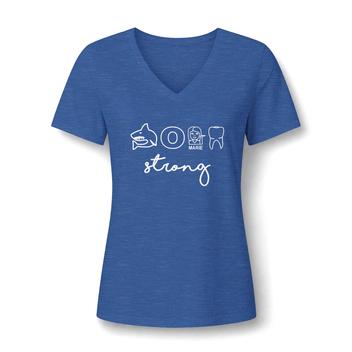 CMT Strong Women’s Soft  V-Neck Tee