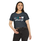 CMT Strong™ Women’s Cropped Festival Tee