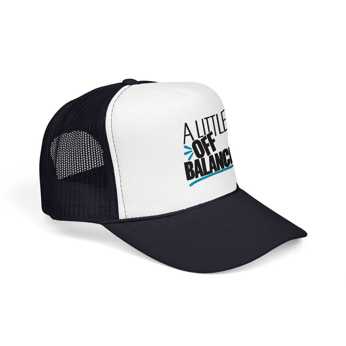 A Little Off Balance Retro Trucker Hat