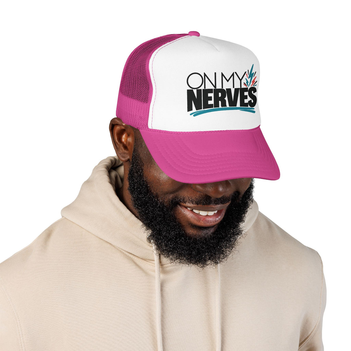 On My Nerves Retro Trucker Hat