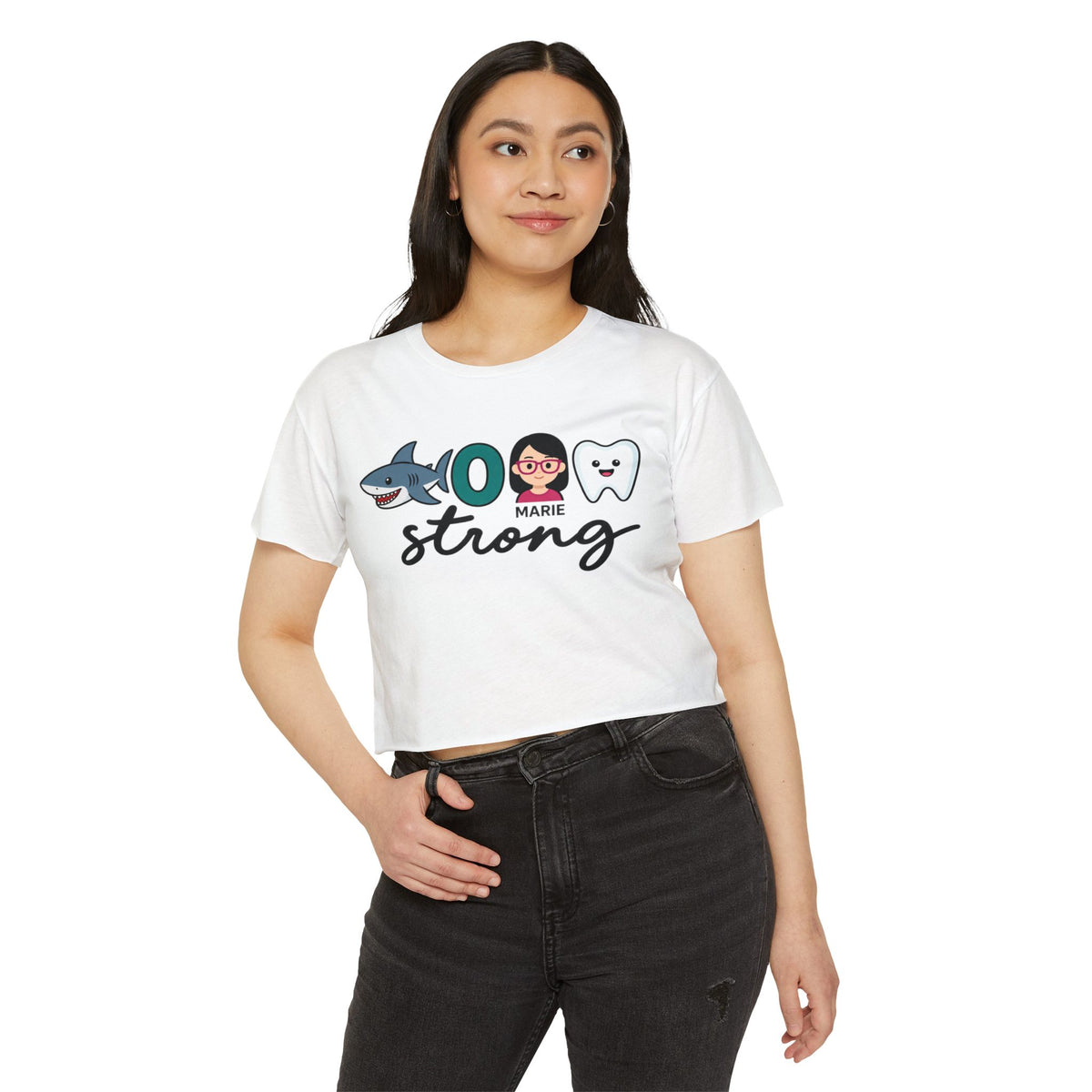 CMT Strong™ Women’s Cropped Festival Tee