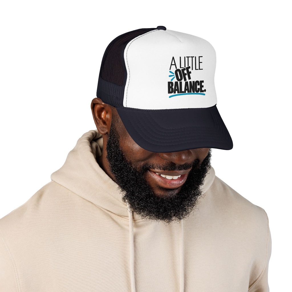 A Little Off Balance Retro Trucker Hat