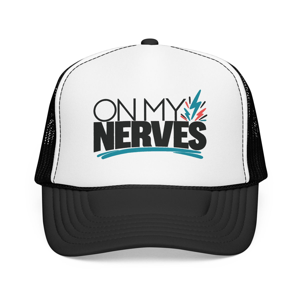 On My Nerves Retro Trucker Hat