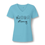 CMT Strong™ Women’s Relaxed V-Neck Tee
