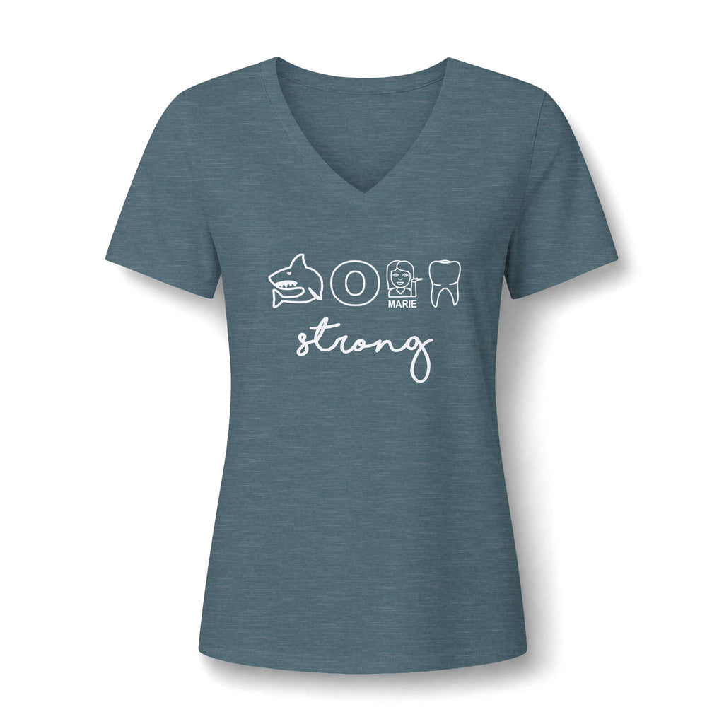 CMT Strong Women’s Soft  V-Neck Tee