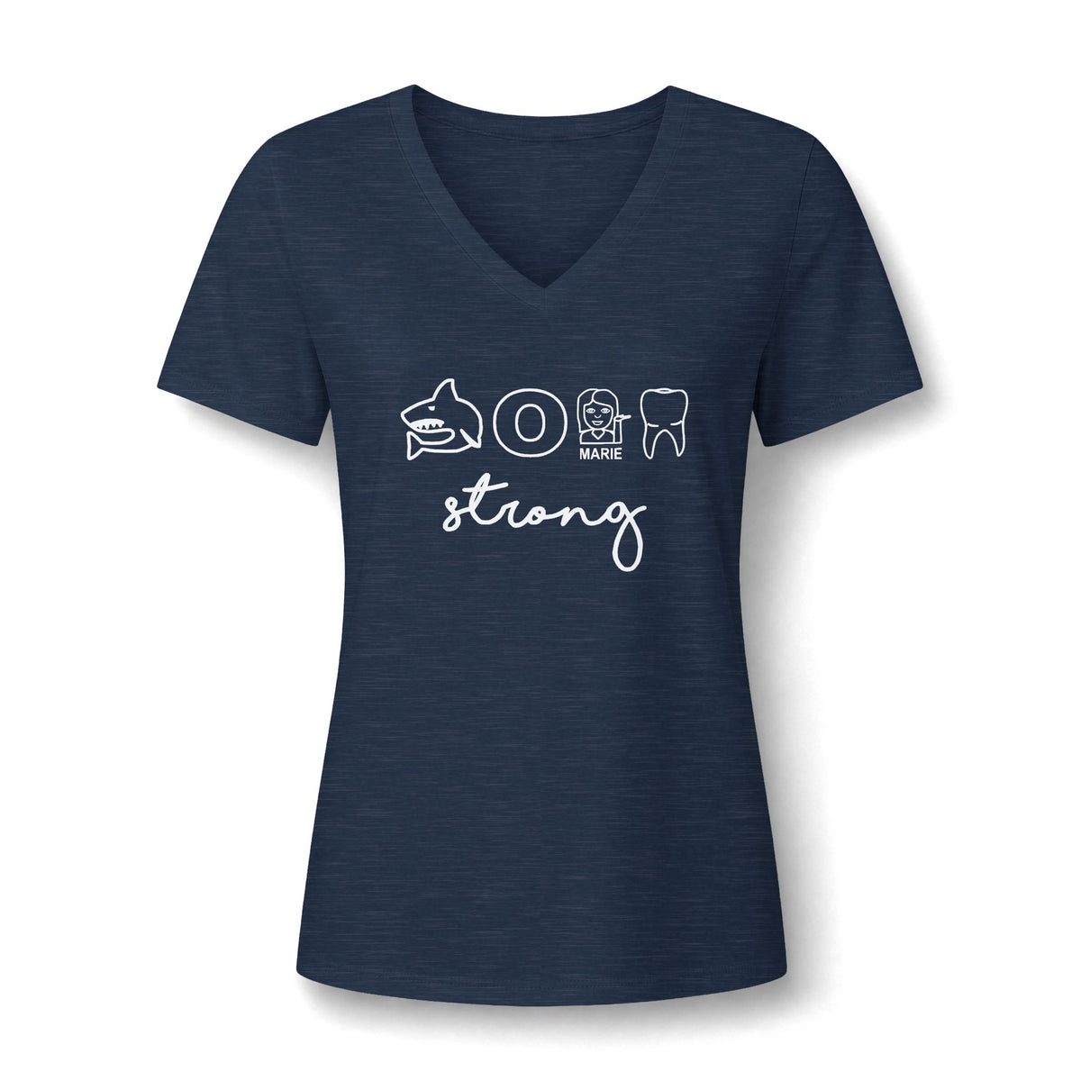 CMT Strong Women’s Soft  V-Neck Tee