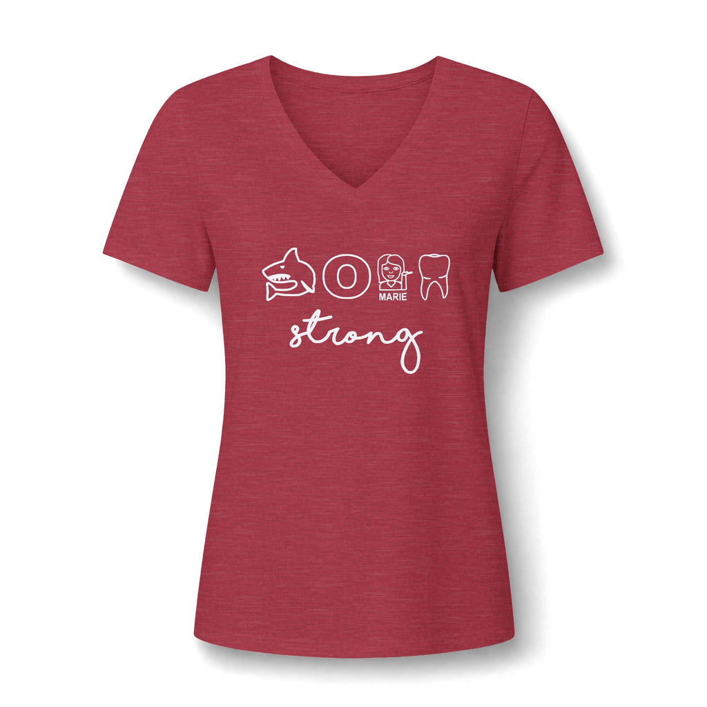 CMT Strong Women’s Soft  V-Neck Tee