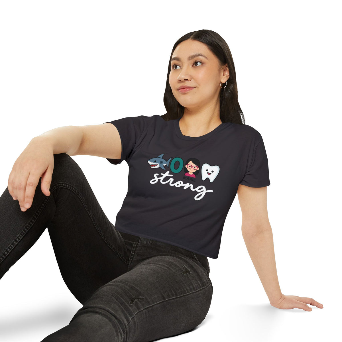 CMT Strong™ Women’s Cropped Festival Tee