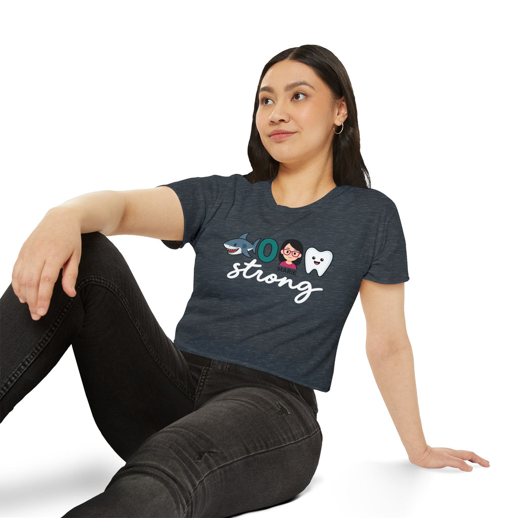 CMT Strong™ Women’s Cropped Festival Tee