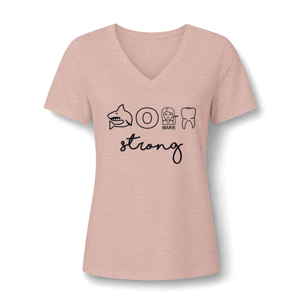 CMT Strong Women’s Soft  V-Neck Tee