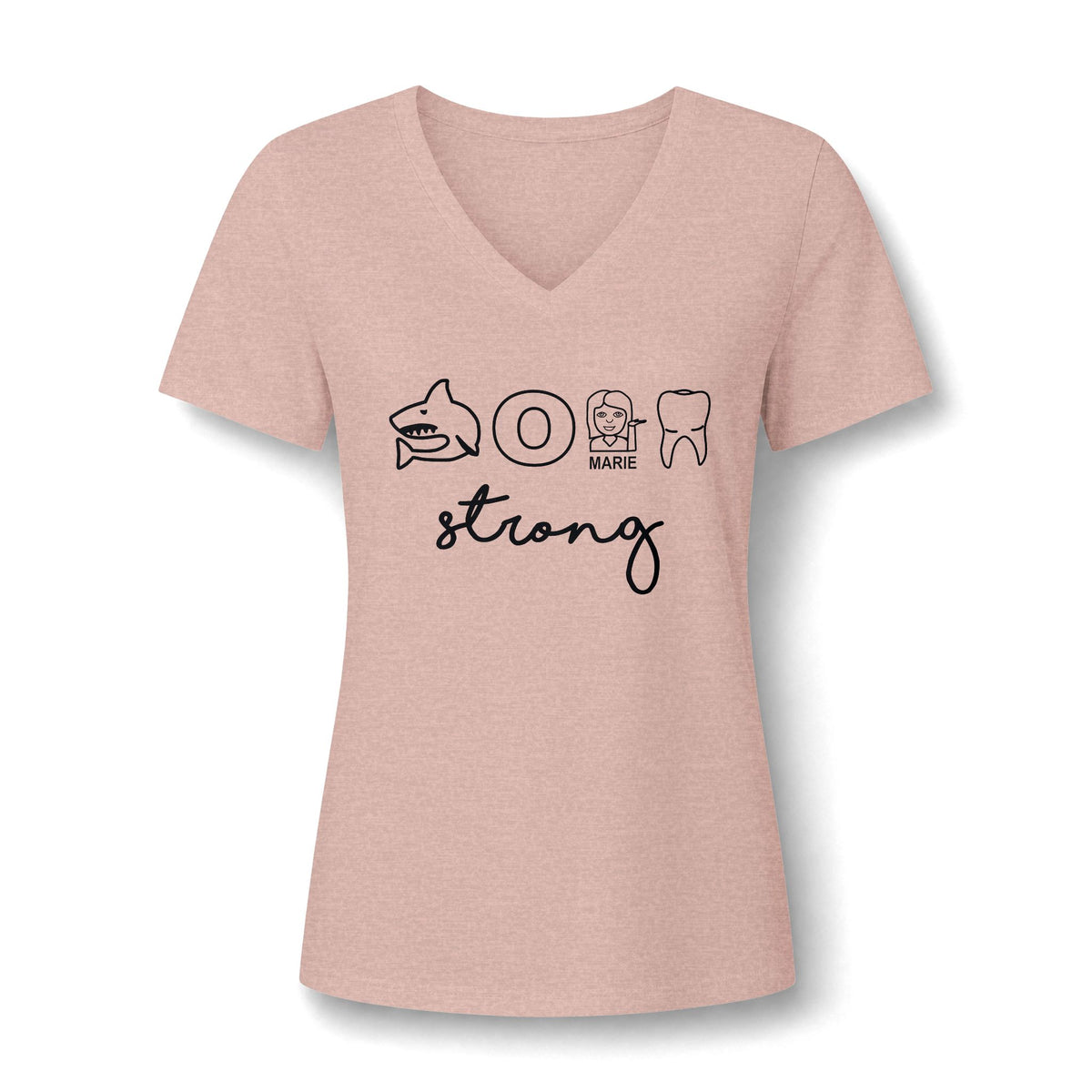 CMT Strong Women’s Soft  V-Neck Tee