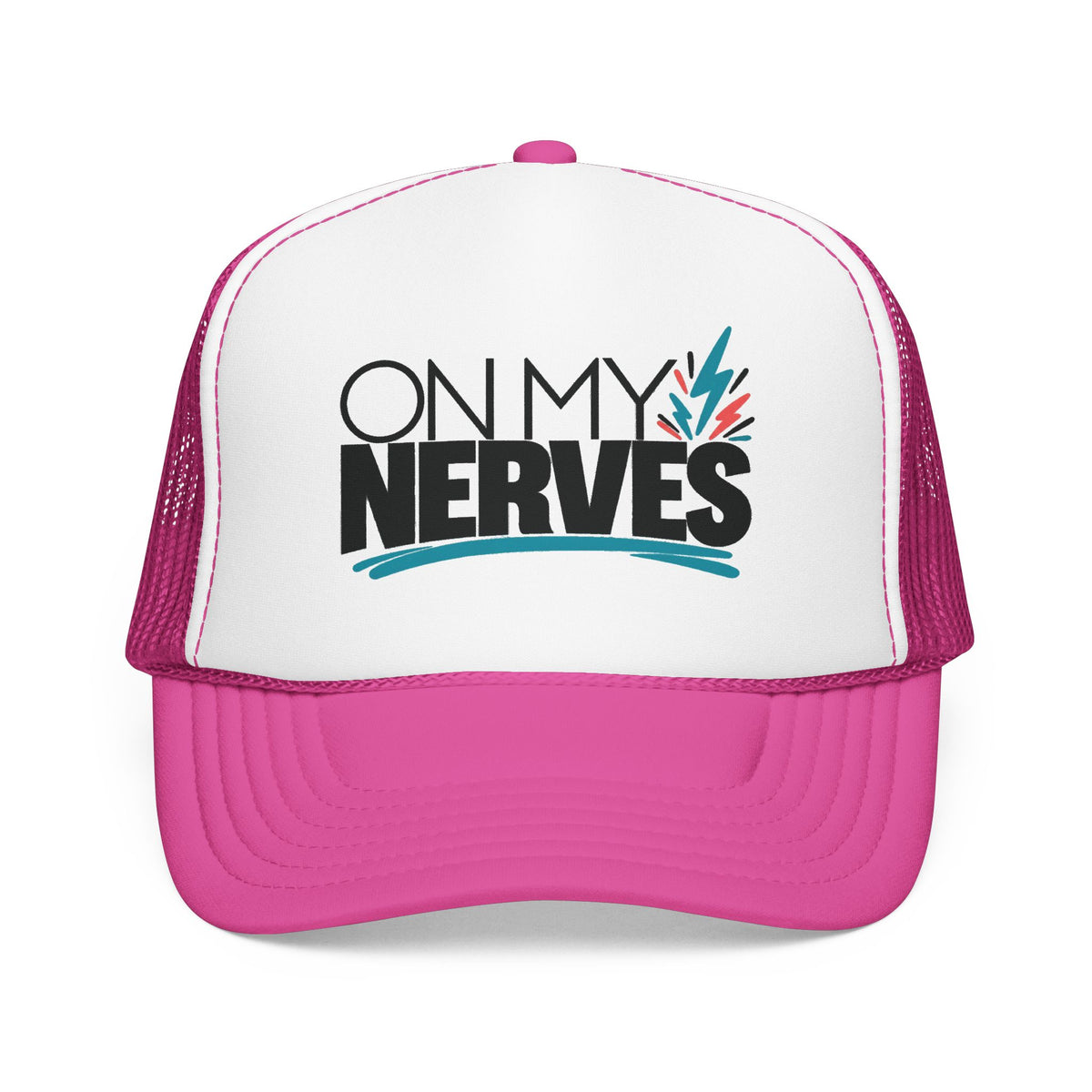 On My Nerves Retro Trucker Hat
