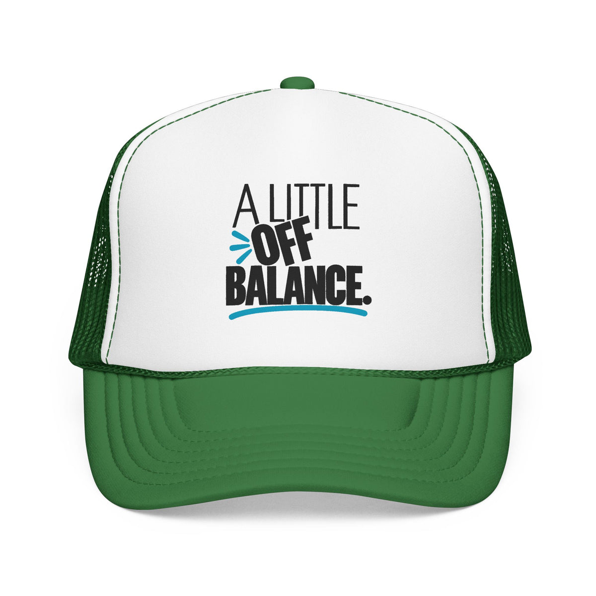 A Little Off Balance Retro Trucker Hat