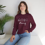 Dental Hygienist Strong Sweatshirt – Shark, Floss & Tooth Dental Pride Crewneck