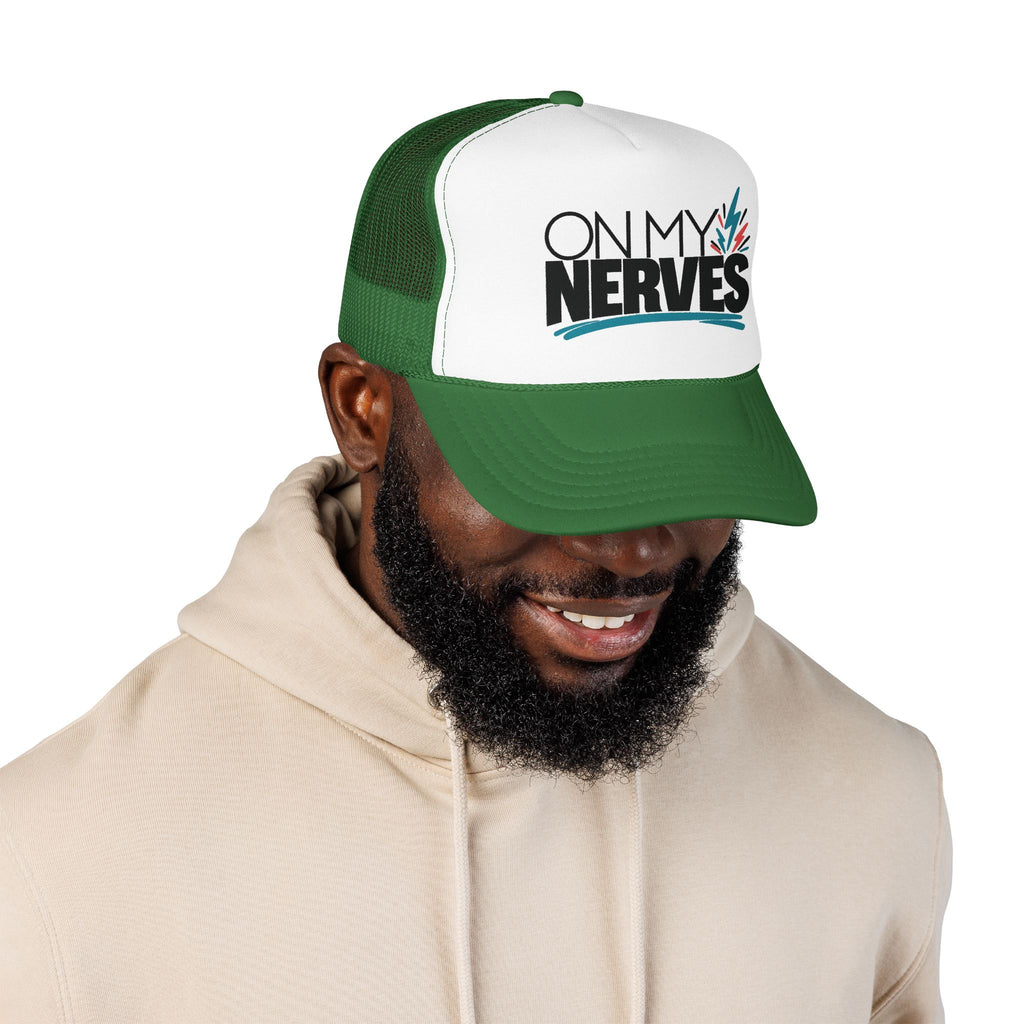 On My Nerves Retro Trucker Hat