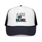 A Little Off Balance Retro Trucker Hat