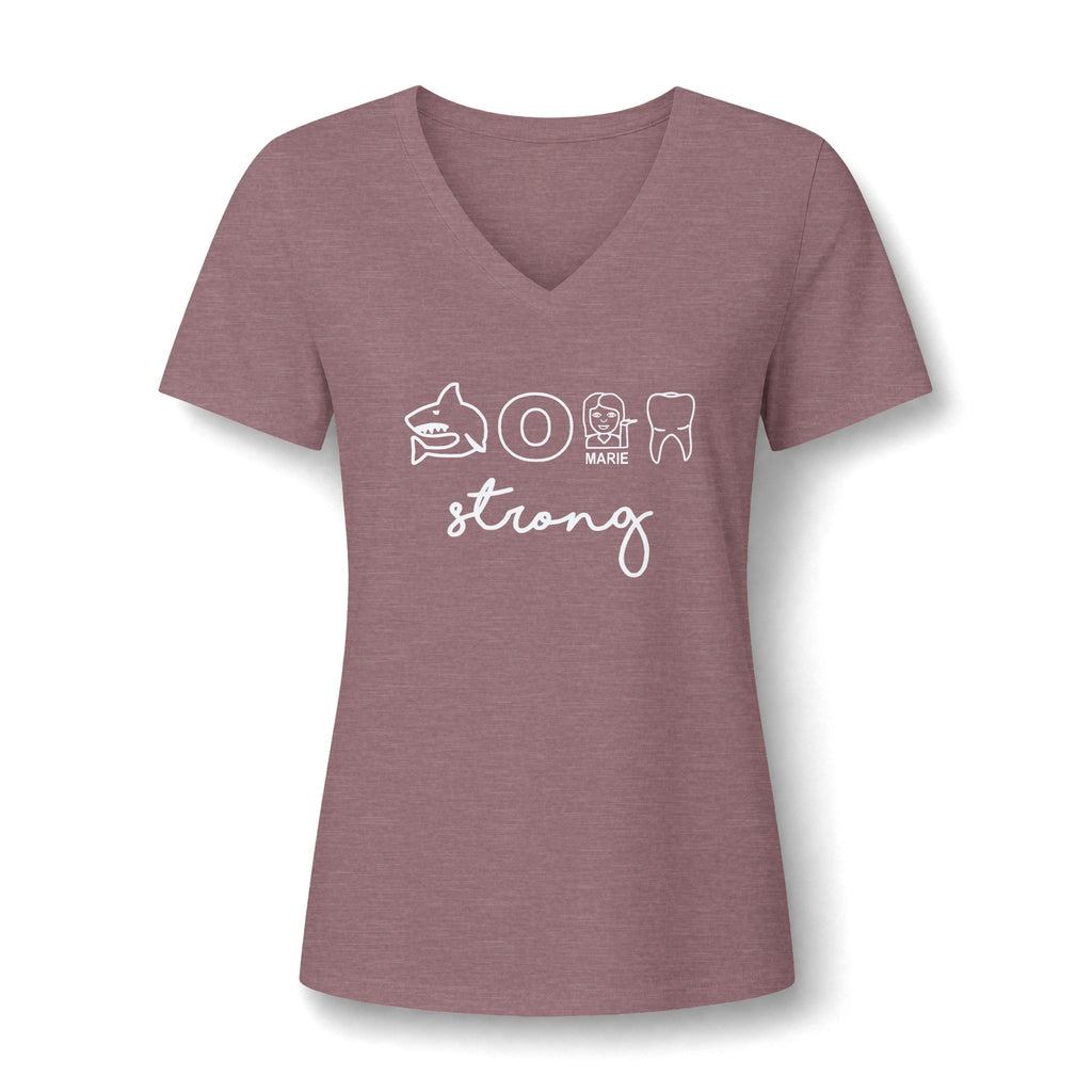 CMT Strong Women’s Soft  V-Neck Tee