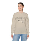 Dental Hygienist Strong Sweatshirt – Shark, Floss & Tooth Dental Pride Crewneck