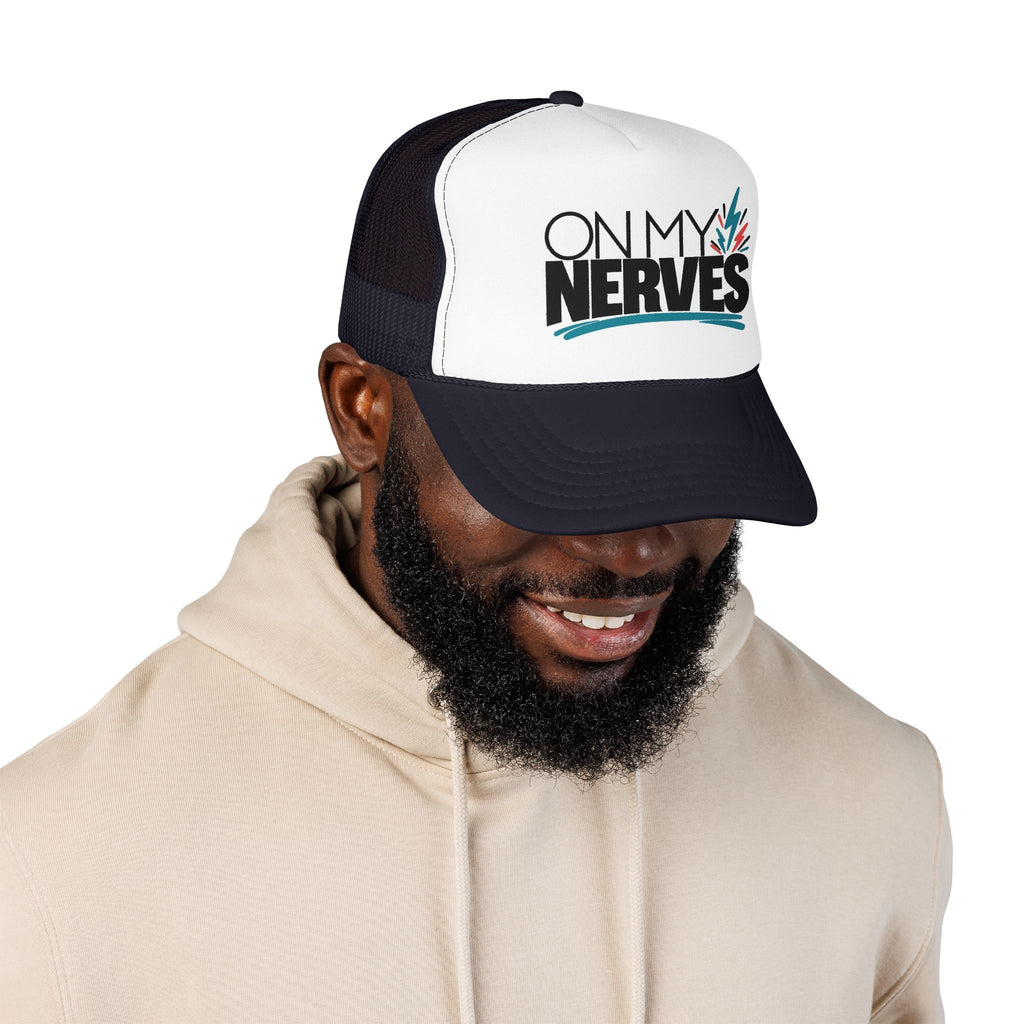On My Nerves Retro Trucker Hat