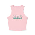 Perfectly Imperfect™ Micro-Rib Cropped Racer Tank