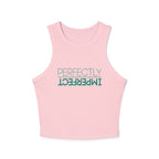 Perfectly Imperfect™ Micro-Rib Cropped Racer Tank