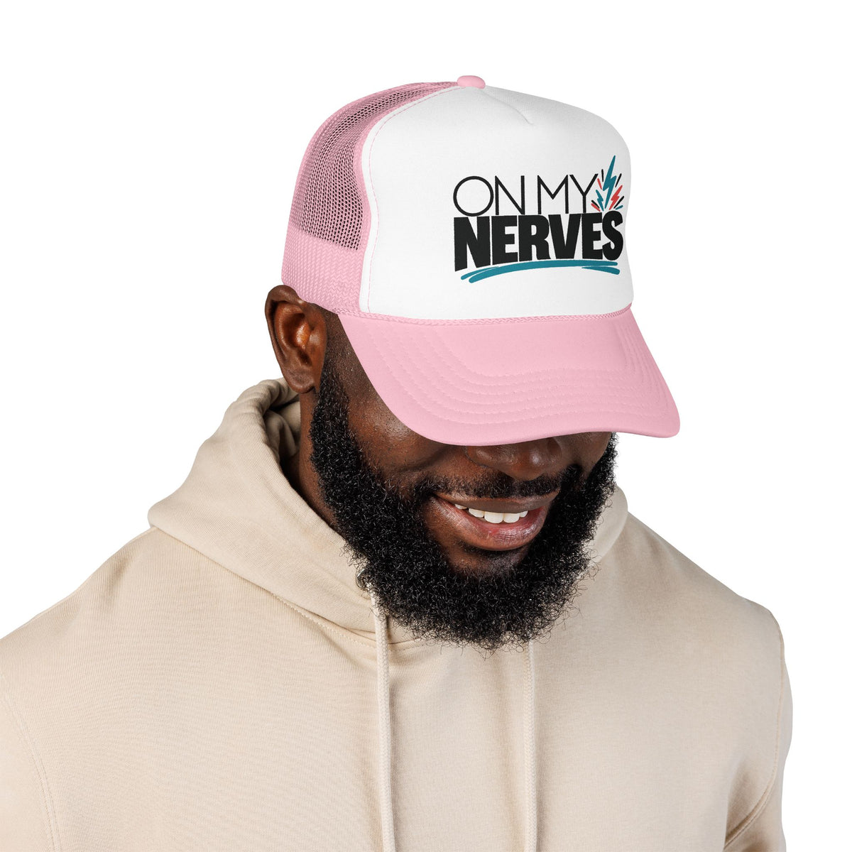 On My Nerves Retro Trucker Hat