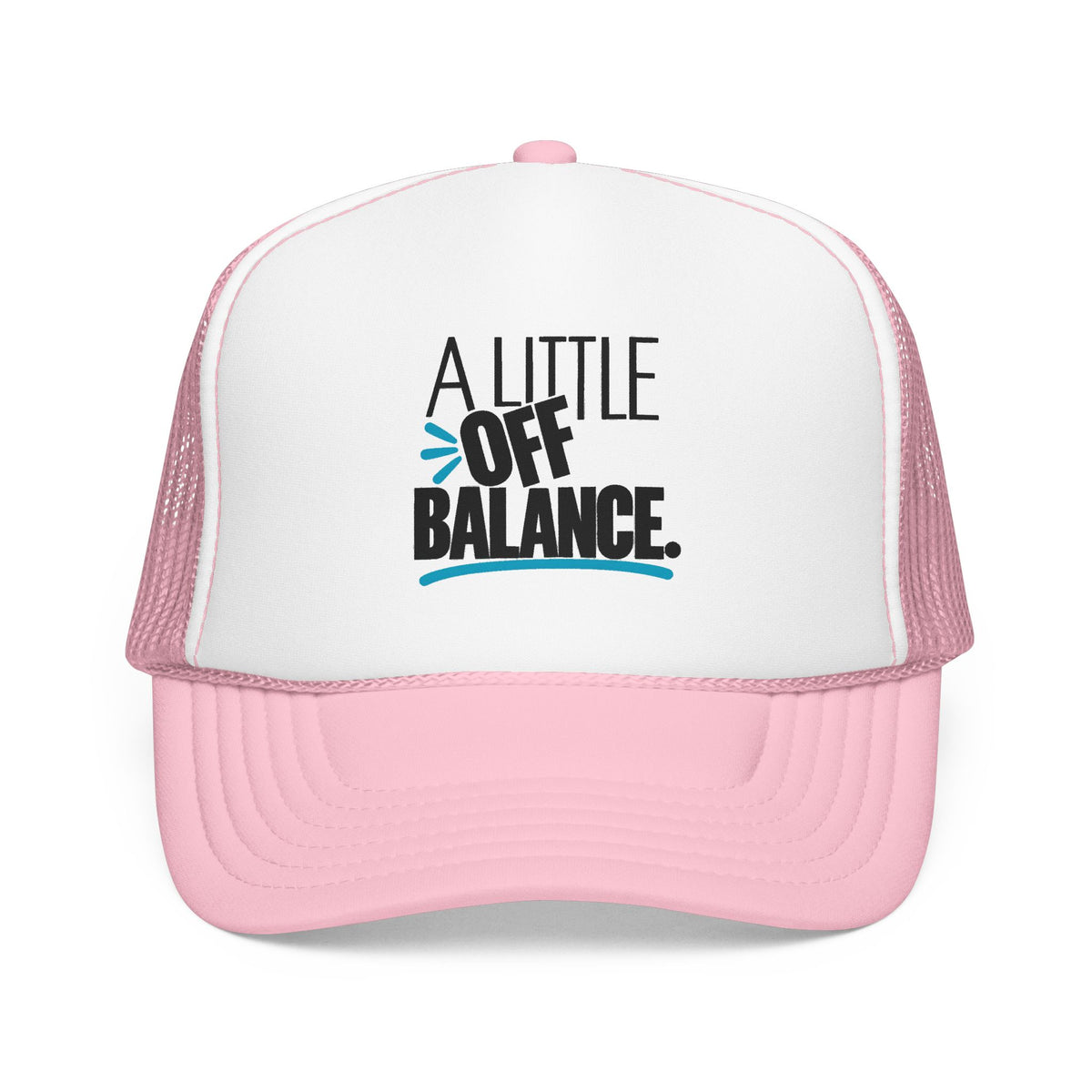 A Little Off Balance Retro Trucker Hat