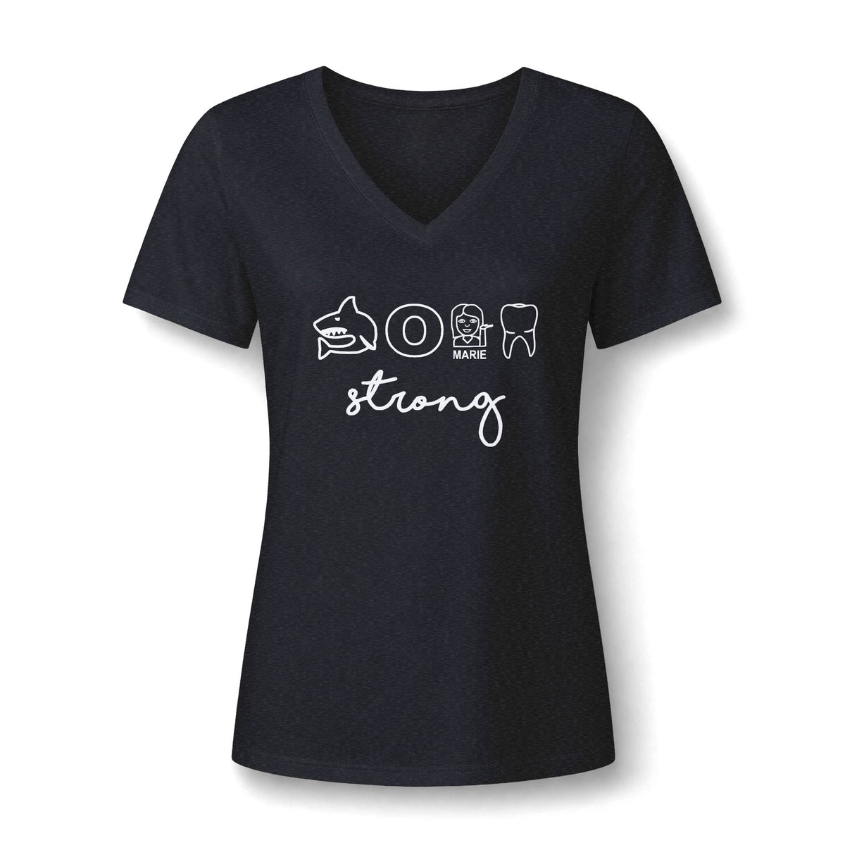 CMT Strong Women’s Soft  V-Neck Tee