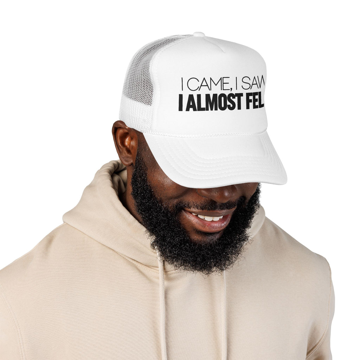 I Came, I Saw, I Almost Fell Trucker Hat