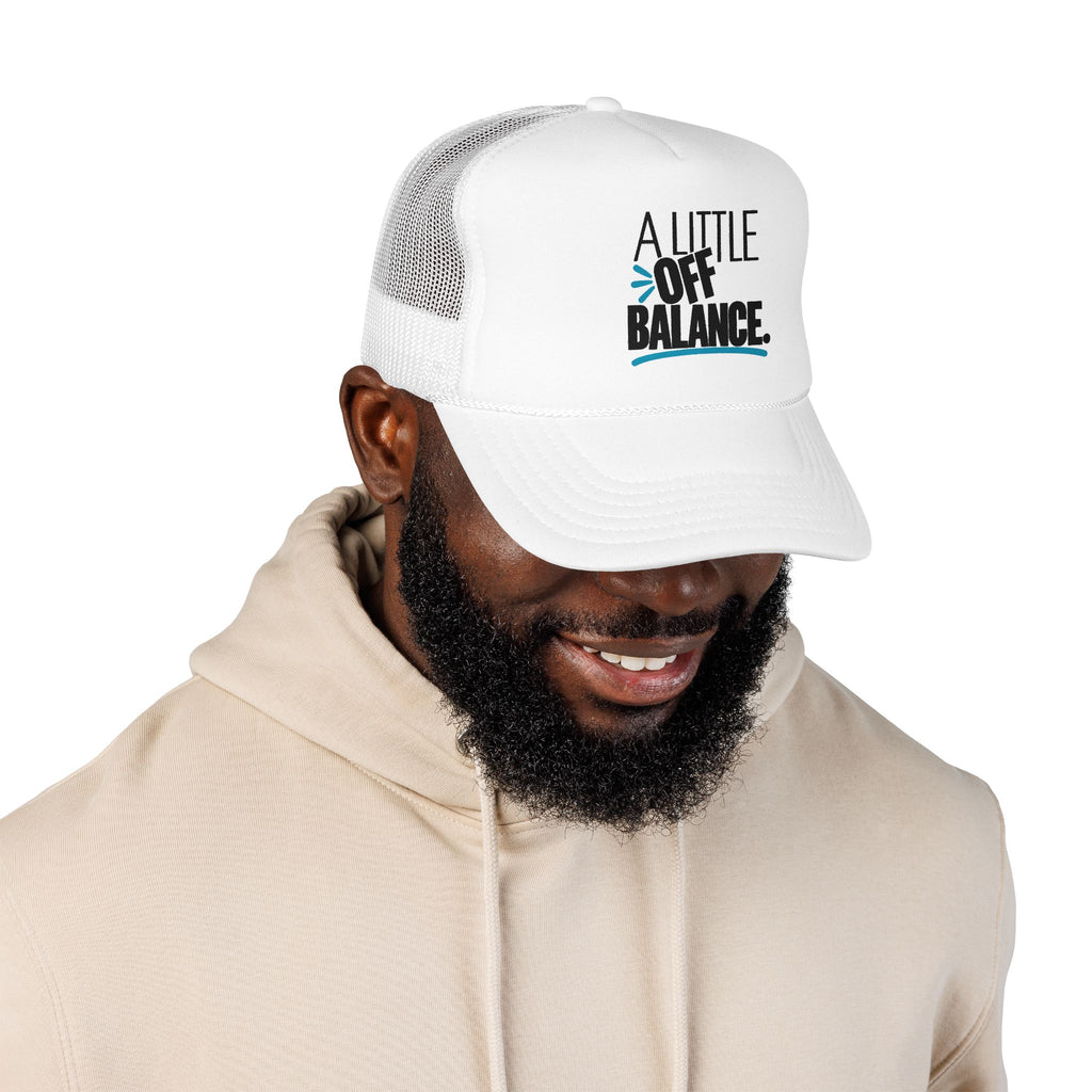 A Little Off Balance Retro Trucker Hat