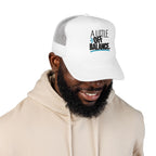 A Little Off Balance Retro Trucker Hat