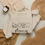 Dental Hygienist Strong Sweatshirt – Shark, Floss & Tooth Dental Pride Crewneck
