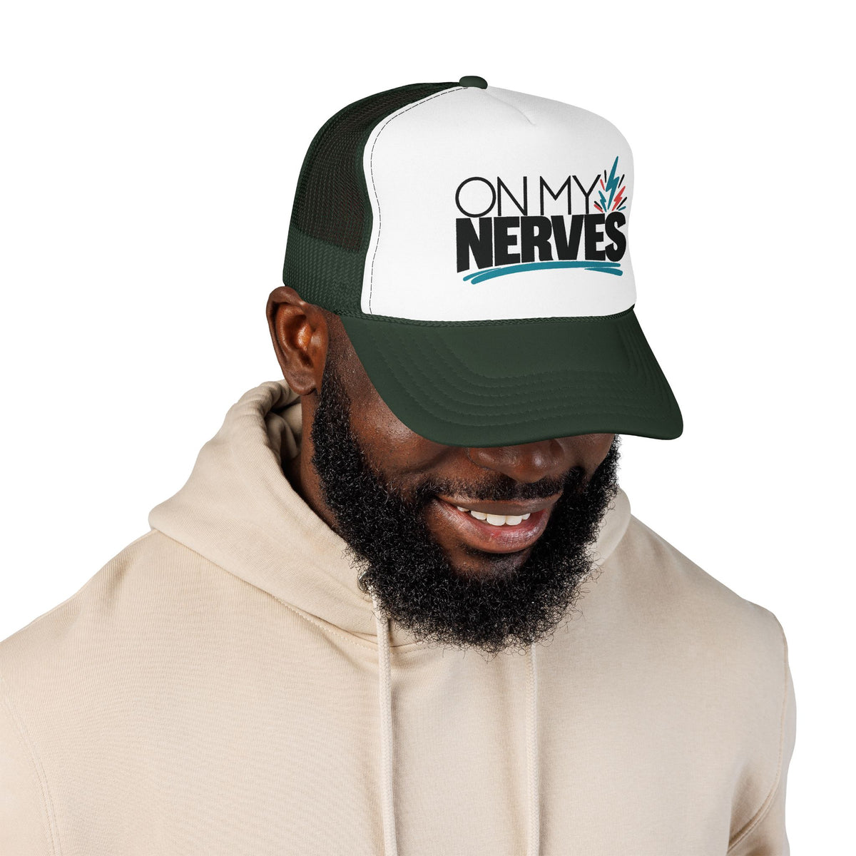 On My Nerves Retro Trucker Hat
