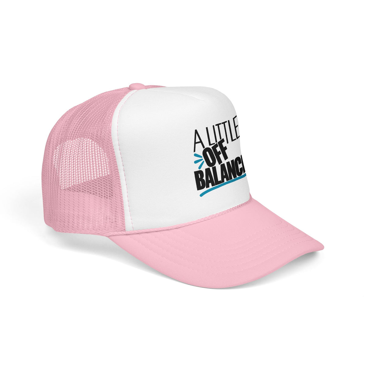 A Little Off Balance Retro Trucker Hat