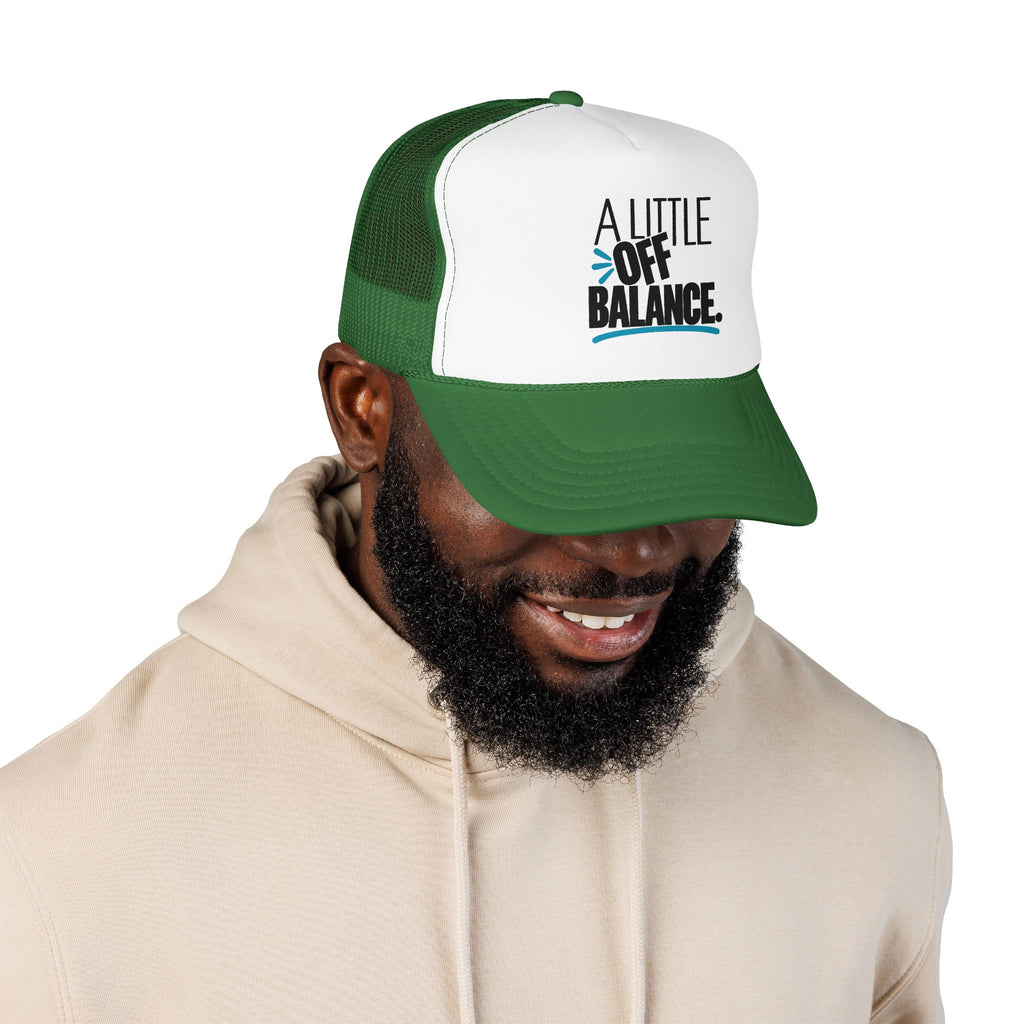 A Little Off Balance Retro Trucker Hat