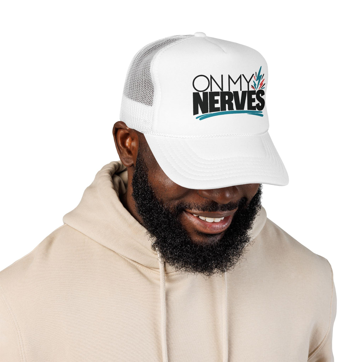 On My Nerves Retro Trucker Hat