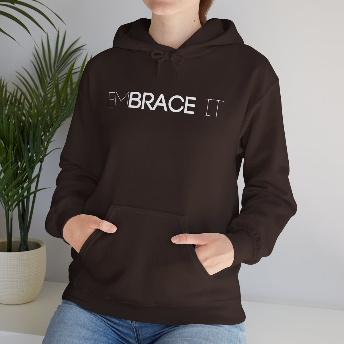 EmBRACE It™  Unisex Warm Hoodie