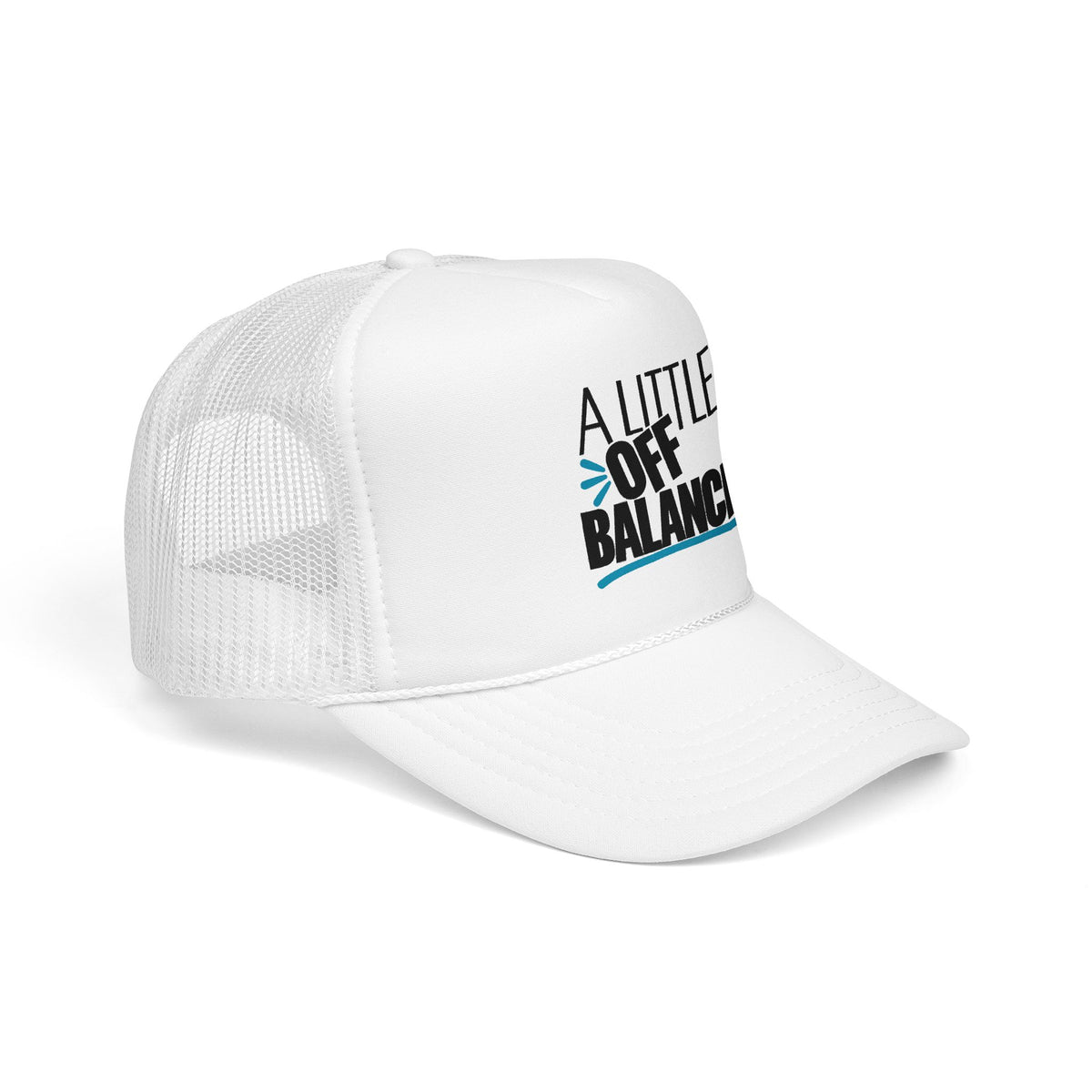 A Little Off Balance Retro Trucker Hat