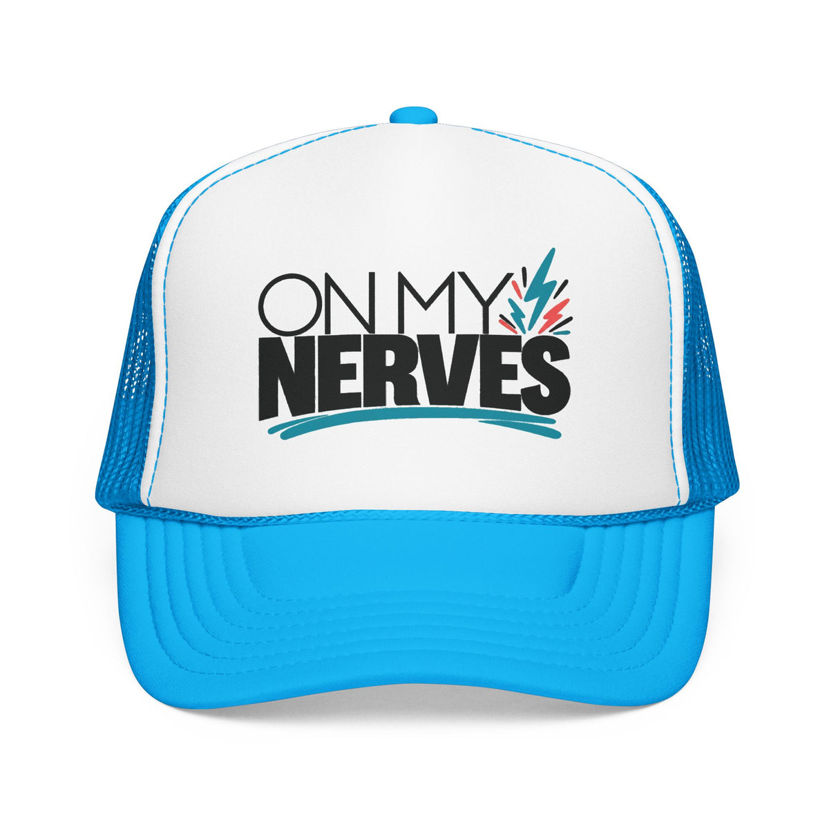 On My Nerves Retro Trucker Hat